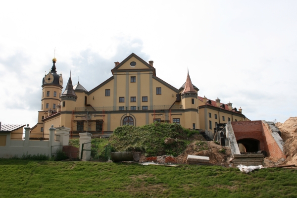 Niasviž. Radziwill castle. Reconstruction, 2011